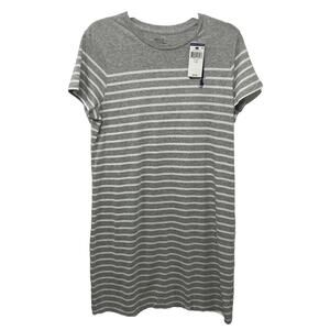 New Polo Ralph Lauren Striped Dress Knee Length‎ T-Shirt Large Nautical Beachy